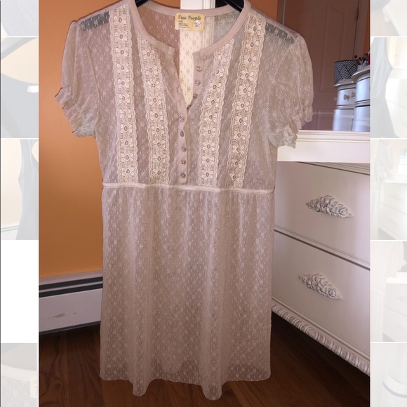 Vintage Free People Blouse - Picture 2 of 6